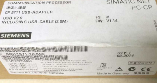 原装6GK1571-1AA00 SIEMENS/西门子CP5711通讯卡 6GK1571-1AAOO