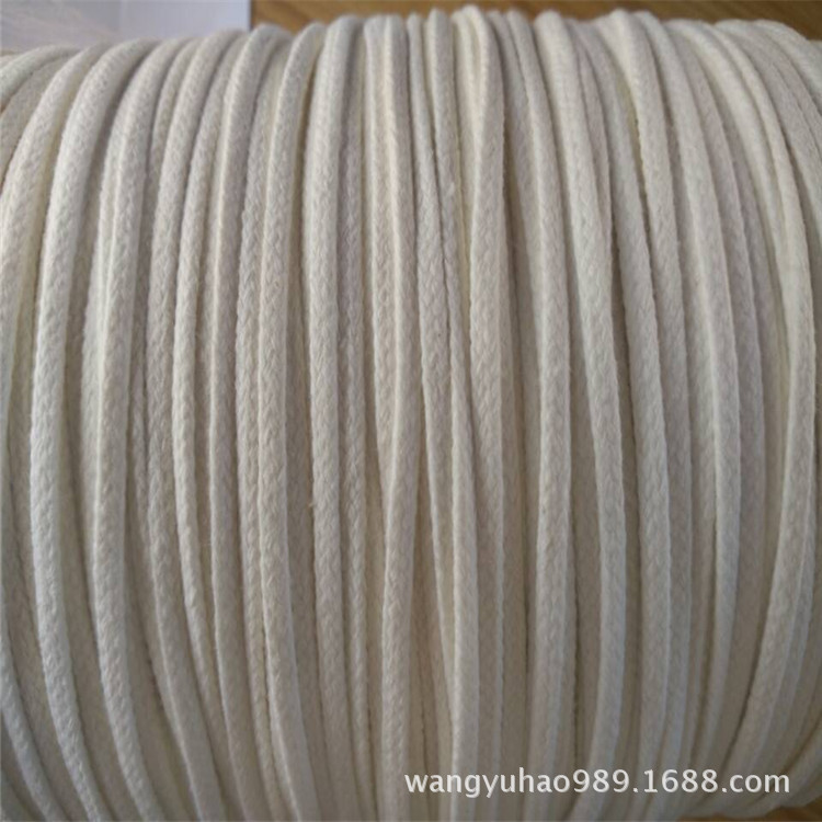 灯芯棉绳 纯棉漂白灯芯绳 绳子 束口绳 伢子绳辅料