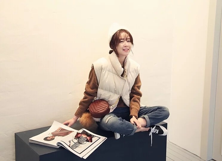 Gilet femme en Mélange de coton - Ref 3318318 Image 57