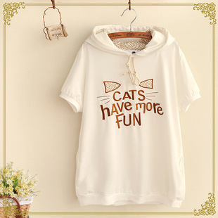 猫耳朵连帽卫衣图片_猫耳朵连帽卫衣图片大全