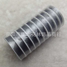 0.38mm钢丝线50米足超细包胶不锈钢定型珠帘手工diy串珠头纱绕线