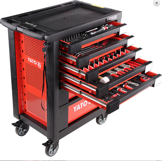 原装正品易尔拓YT-55290 汽保维修高档211件套7抽屉工具车组套