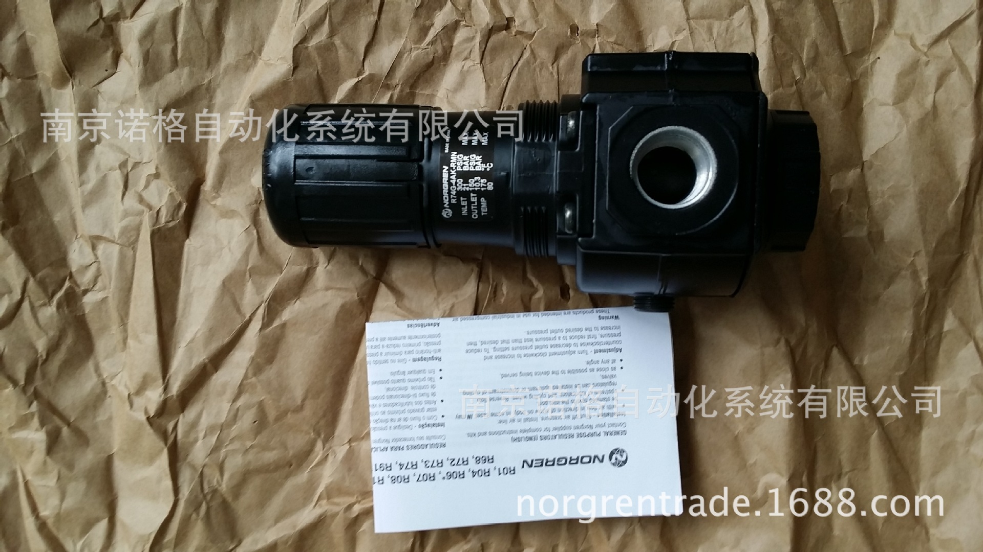 IMI NORGREN诺冠调压阀R74G-4AK-RMN现货