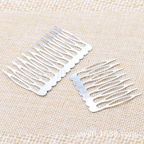 Horse eye bridal comb hair accessories electroplated inserts Sissi hair comb clothing accessories jewelry hair accessories headdress hair inserts comb