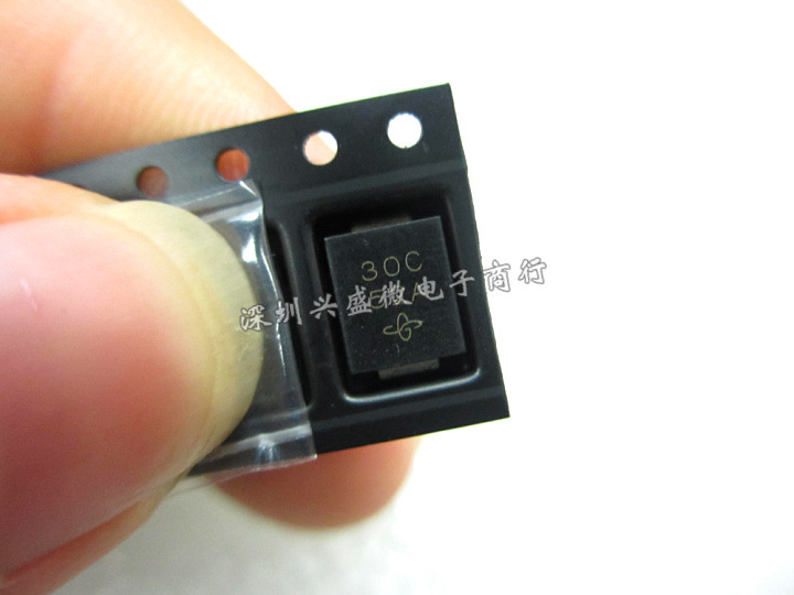 Vishay威世1.5SMC30CAHE3 DO214AB 丝印30C TVS瞬变二极管 原装