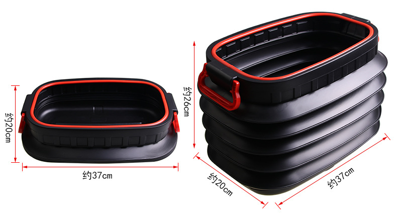 车载可折叠伸缩水桶三件套_13