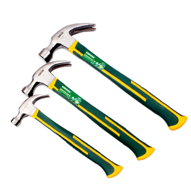 世达SATA 玻璃纤维柄榔头木工铁锤 羊角锤子 玻璃纤维柄羊角锤1把