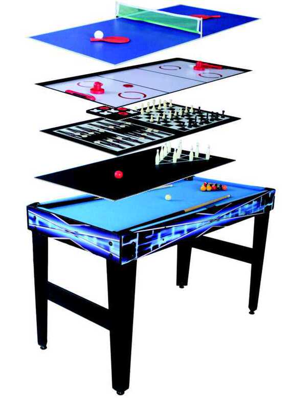 48 inch 12 in 1 multifunctional Entertainment game table wooden ice hockey table game table custom factory supply