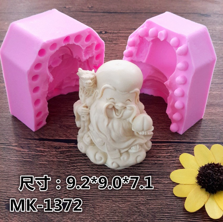 Shooxinggong fondant molde de silicona molde de pastel de chocolate jabón molde de jabón herramientas de hornear al por mayor