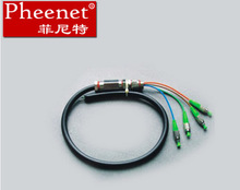 Pheenet菲尼特 FC 防水尾纜 3米單模4芯  防水尾纖