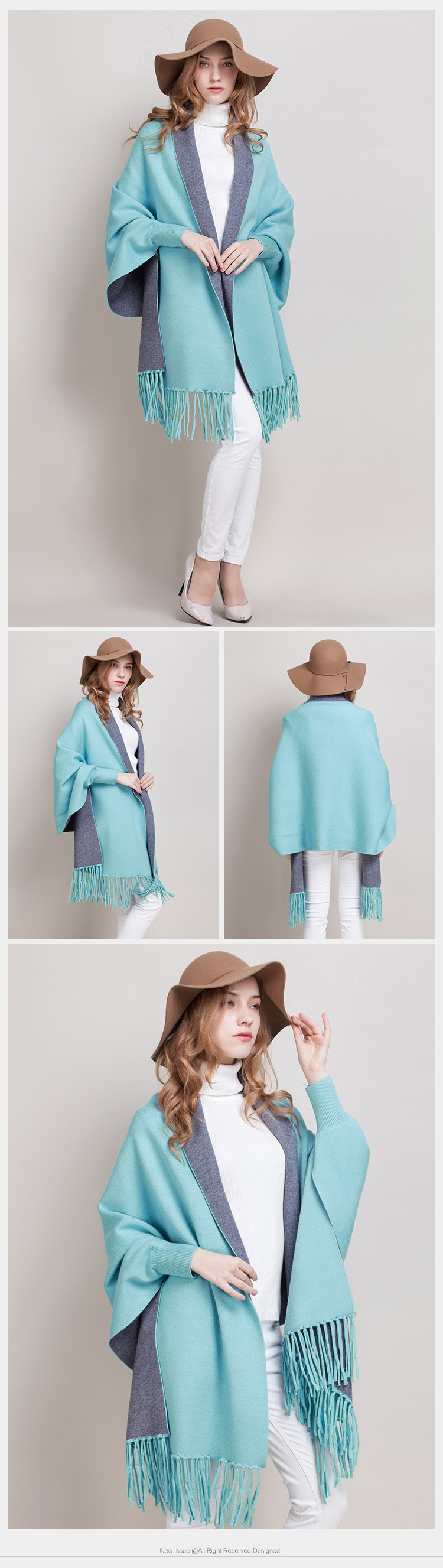 Blouson femme en Cachemire - Ref 3321401 Image 48