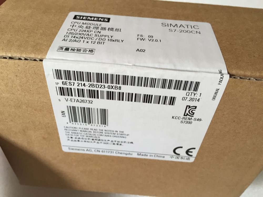 ȫ��ԭװ��ƷPLC ������S7-200CN CPU224XP CN 6ES72142AD230XB8