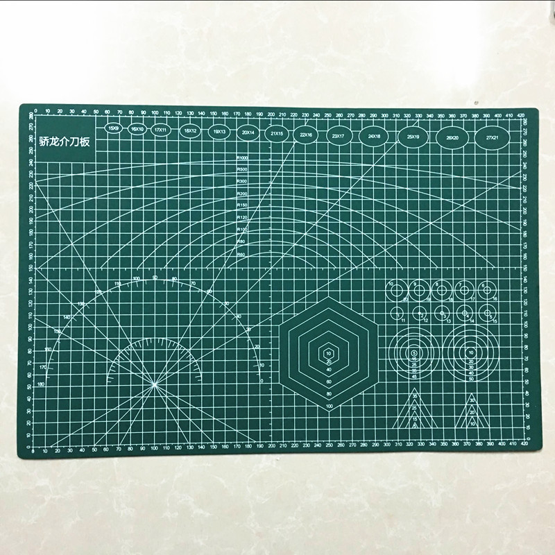 A3绿色切割板切割雕刻板雕刻垫板300mm*450mm(厚3mm)文具垫板-阿里巴巴