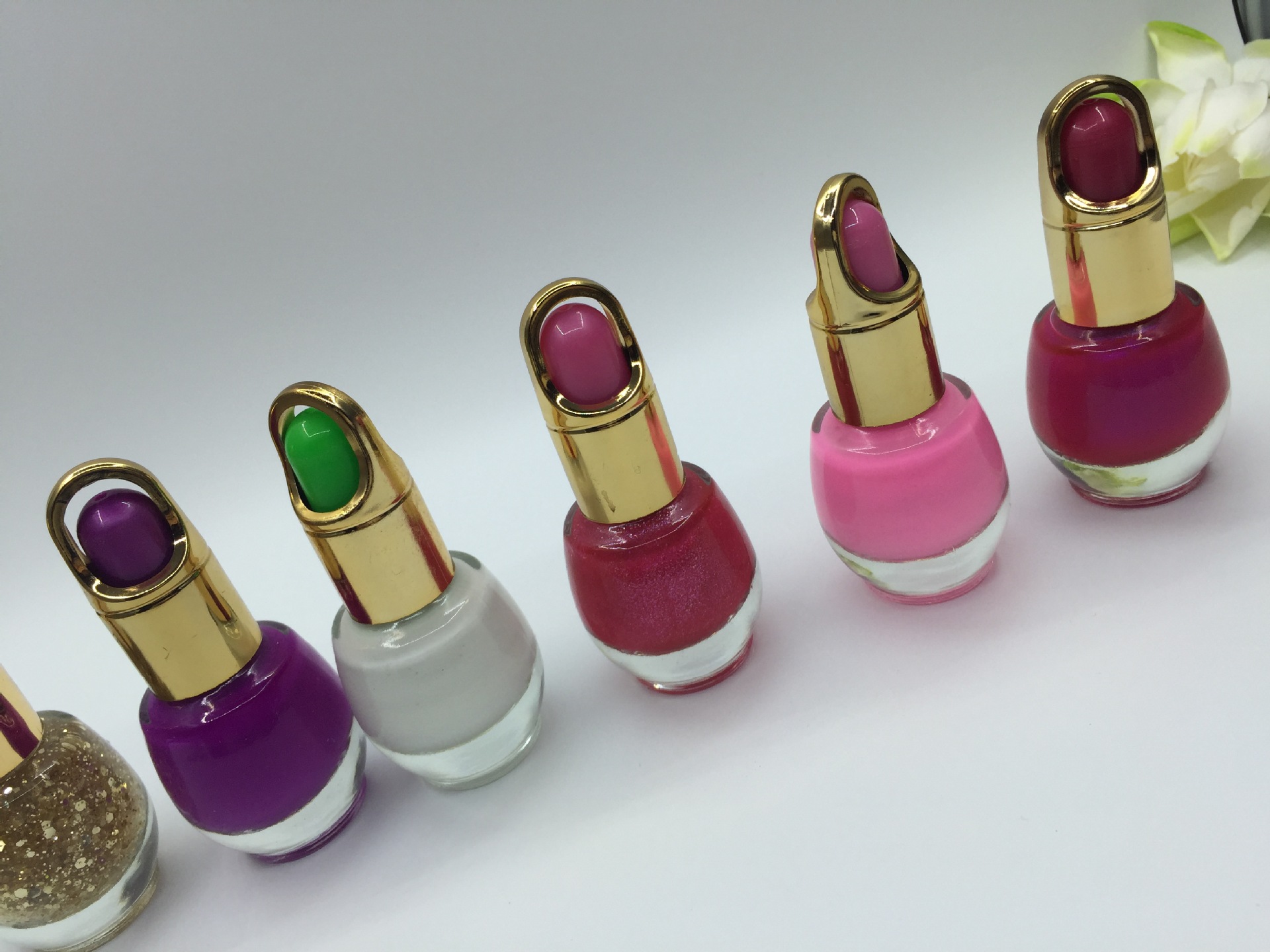 2甲油 环保护甲油糖果指甲油 欧宝甲油