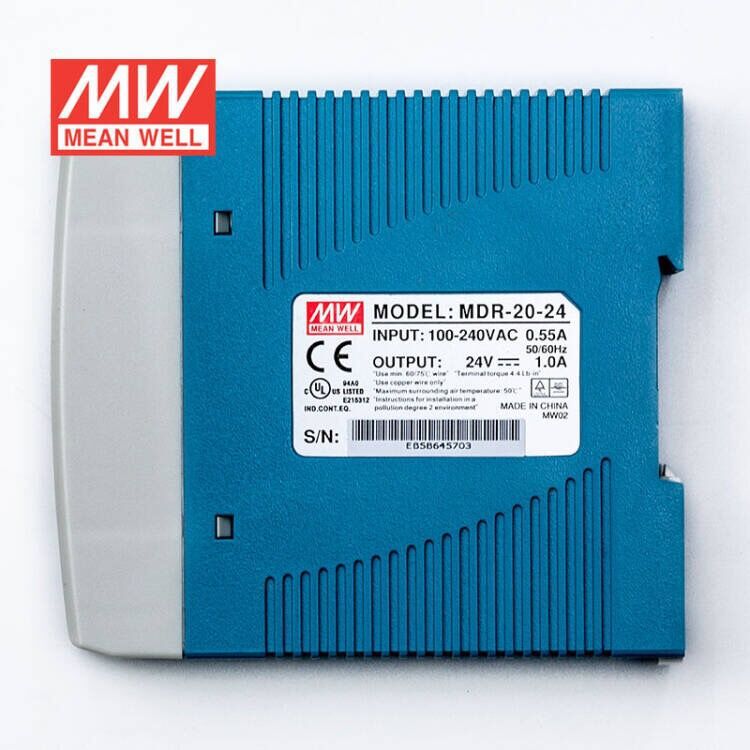 ȫ��ԭװ̨��MEAN WELL��γ�����Դ MDR-20-24 20W 24V 1A �ֻ�