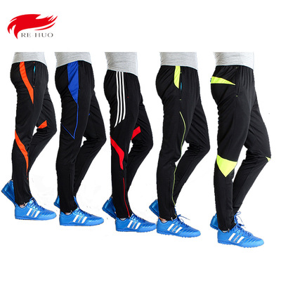 Factory wholesale Football pants motion train trousers A lower leg summer Jogging pants Self cultivation ventilation