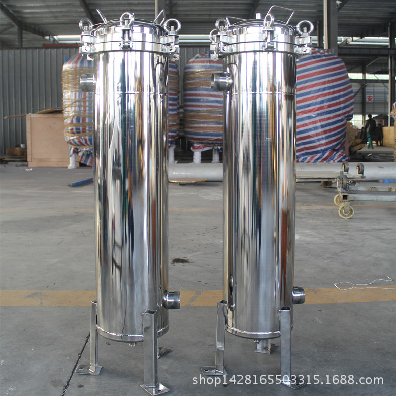 批量优惠供应7芯40寸快装精密过滤器 法兰/抱箍可选