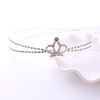 Crystal, headband, universal small hairgrip from pearl, drill, hair accessory, South Korea