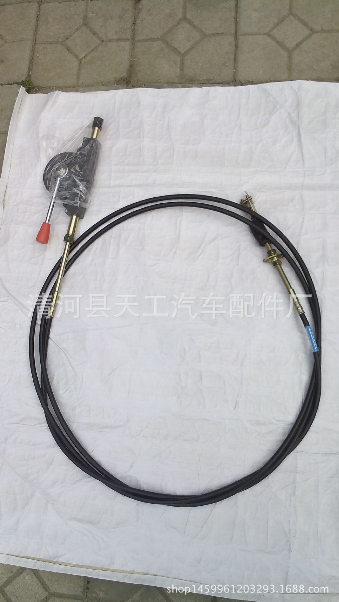 各种工程车控制拉线