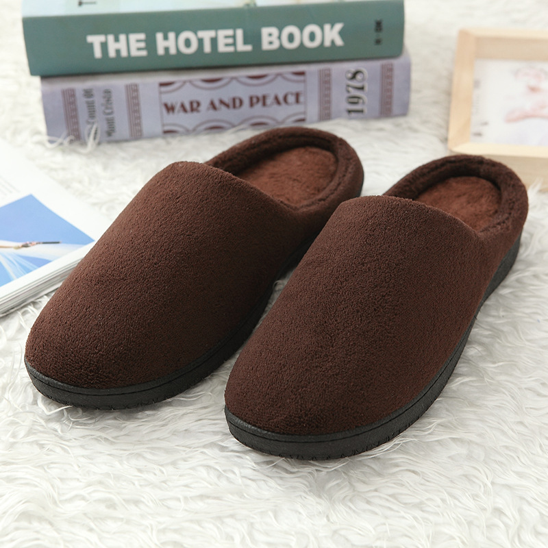 Hausschuhe aus Fleeceplüsch für Damen und Herren, für den Sommer, Frühling, Outdoor, leicht, gemütlich, maschinenwaschbar, Memory Foam_voghion.com