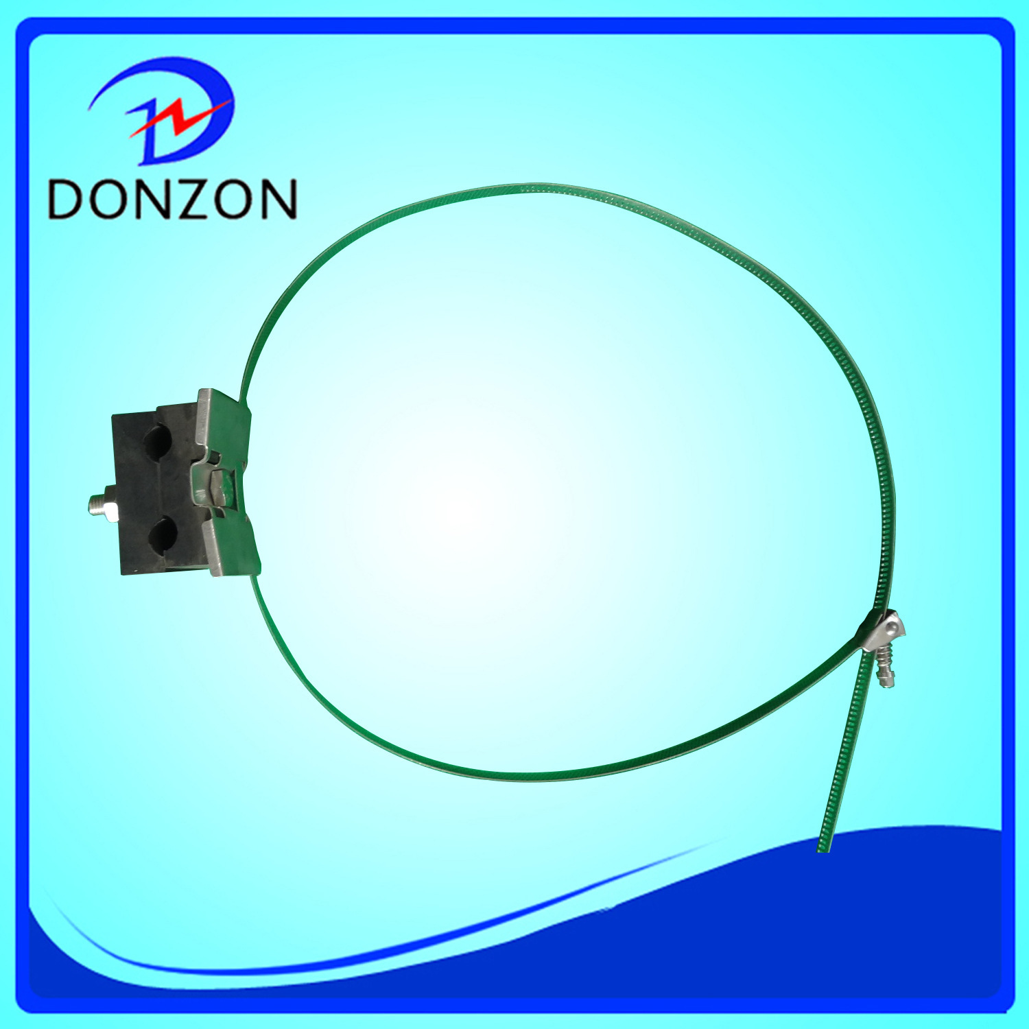 东众生产ADSS光缆金具 杆用塔用 导引线夹 引下线夹 引线夹具14.3