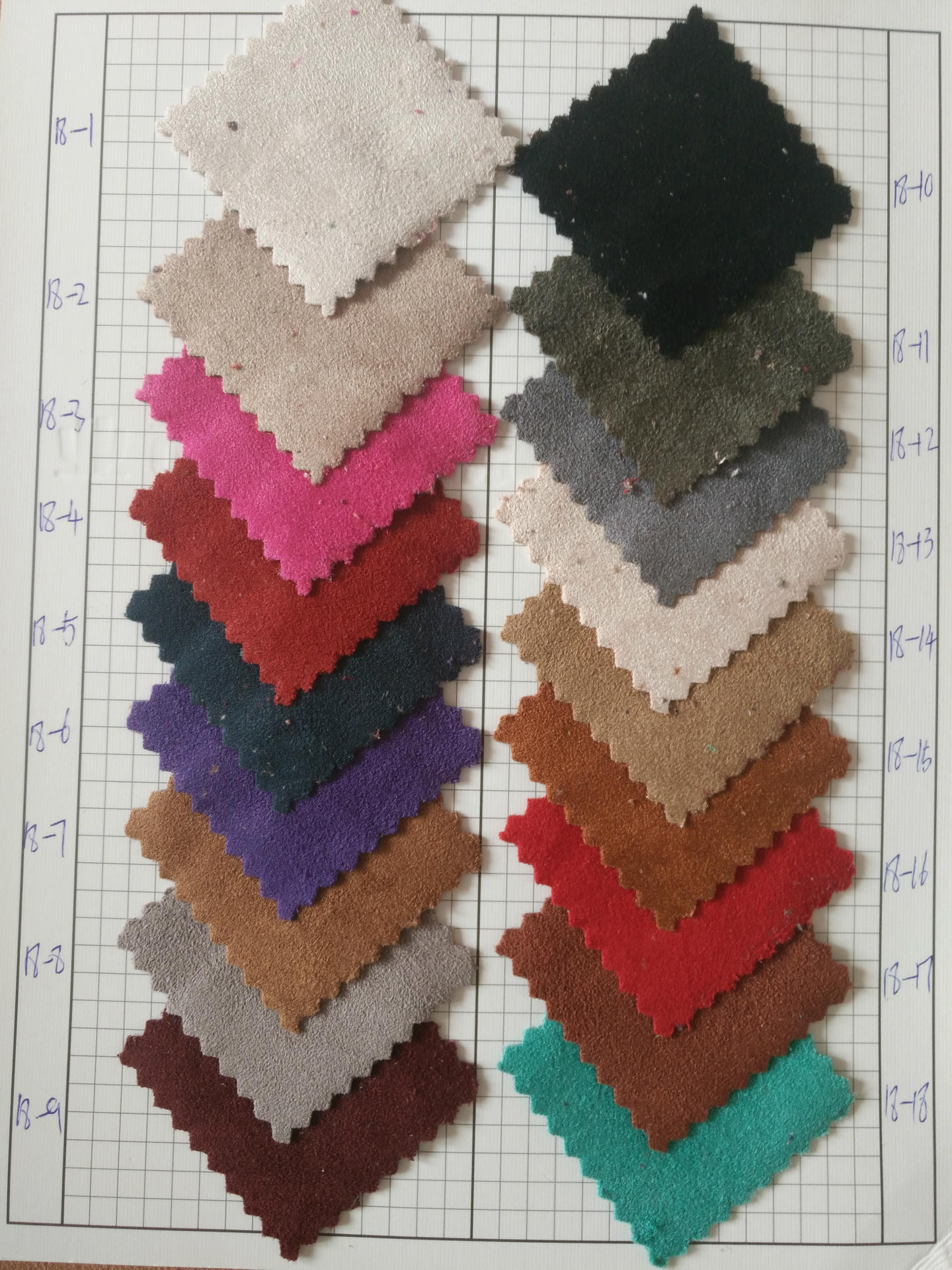 现货供应420克双面超纤 两面弹几皮绒用于服装 家纺 鞋帽 玩具