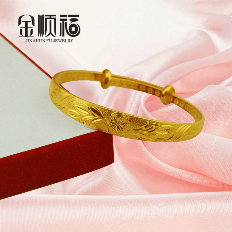 砂面花蕊梅花手镯2