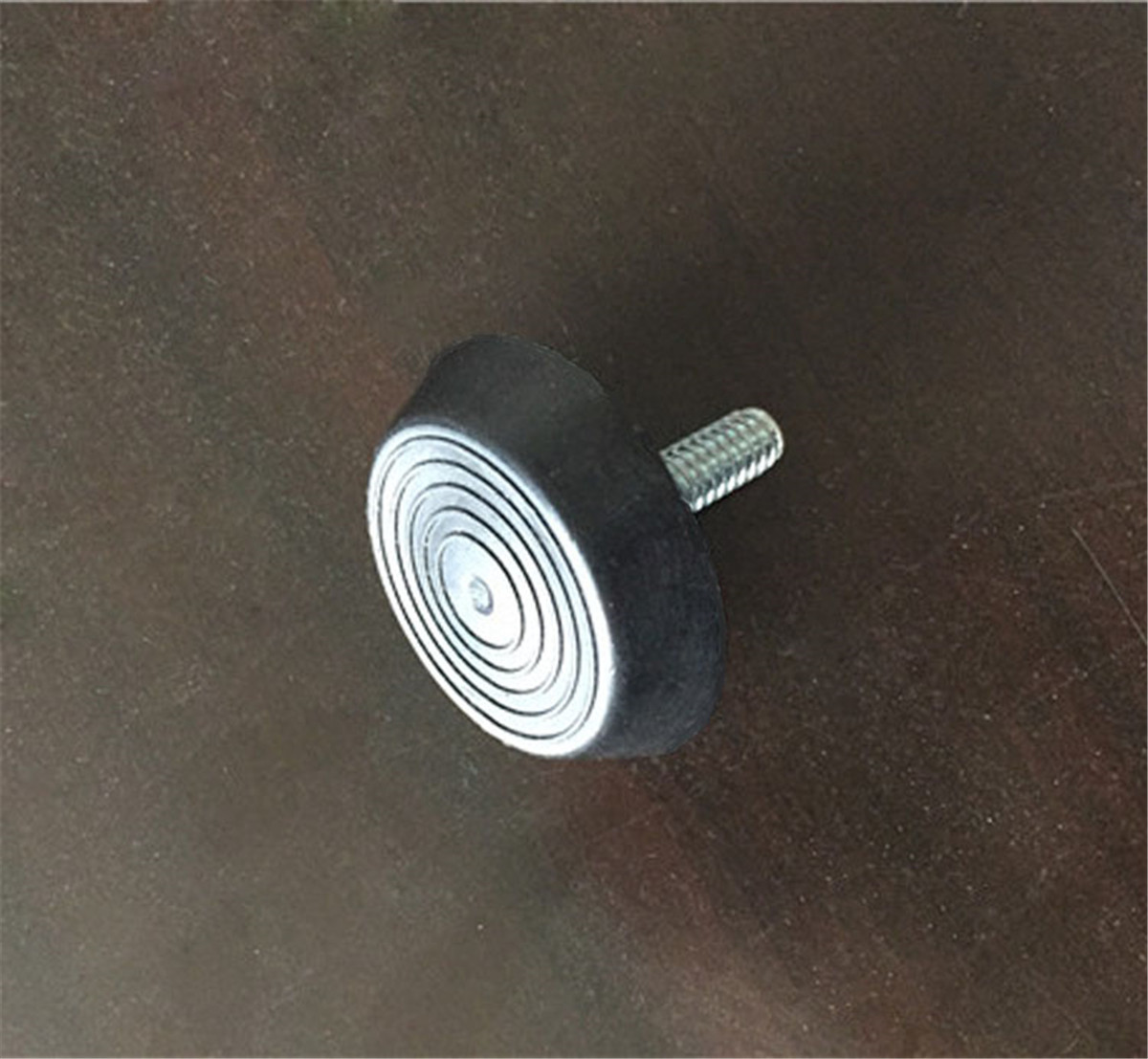 螺纹可调脚 圆形调整脚 黑色固定脚垫