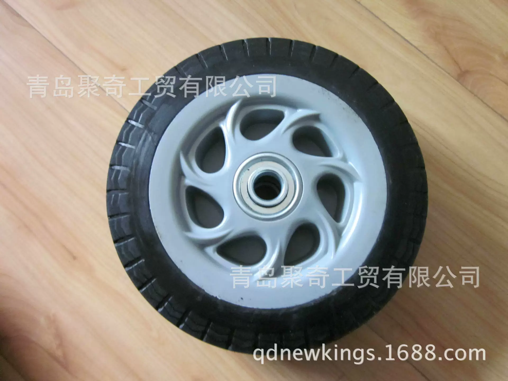 Rubber polyurethane cart, wheel, tires