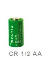 德国VARTA瓦尔塔CR1/2AA  CR14250  锂电池3V powerone