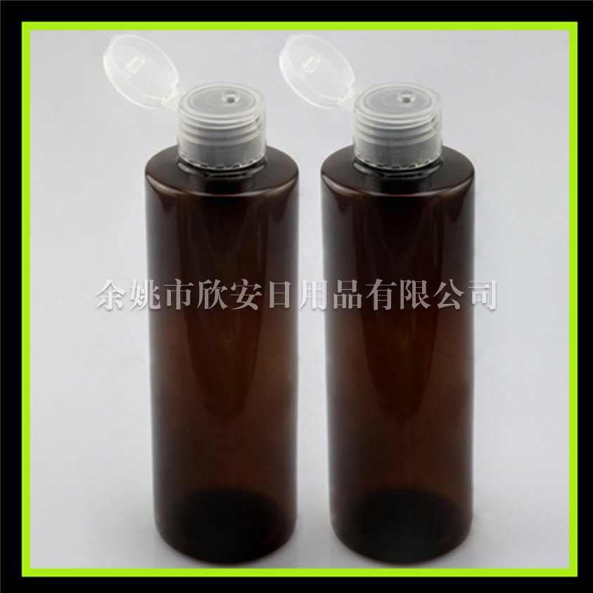 棕色避光瓶250nl美妆瓶  洗发水瓶250ml 护发素分装空瓶