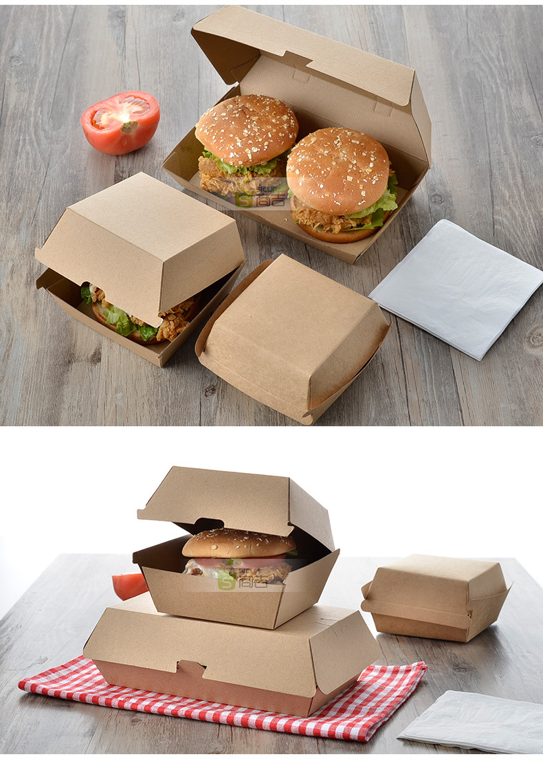 食品包装盒_牛皮纸一次性纸盒食品包装盒蛋糕打包盒子批发 - 阿里巴巴