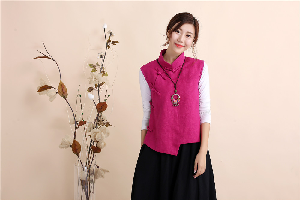 Gilet femme MA FAN TISSU en Chanvre - Ref 3316987 Image 69