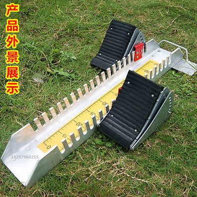 铝合金起跑器田径运动器材比赛弹跳器可调节起跳器短跑训练助跑器|ru