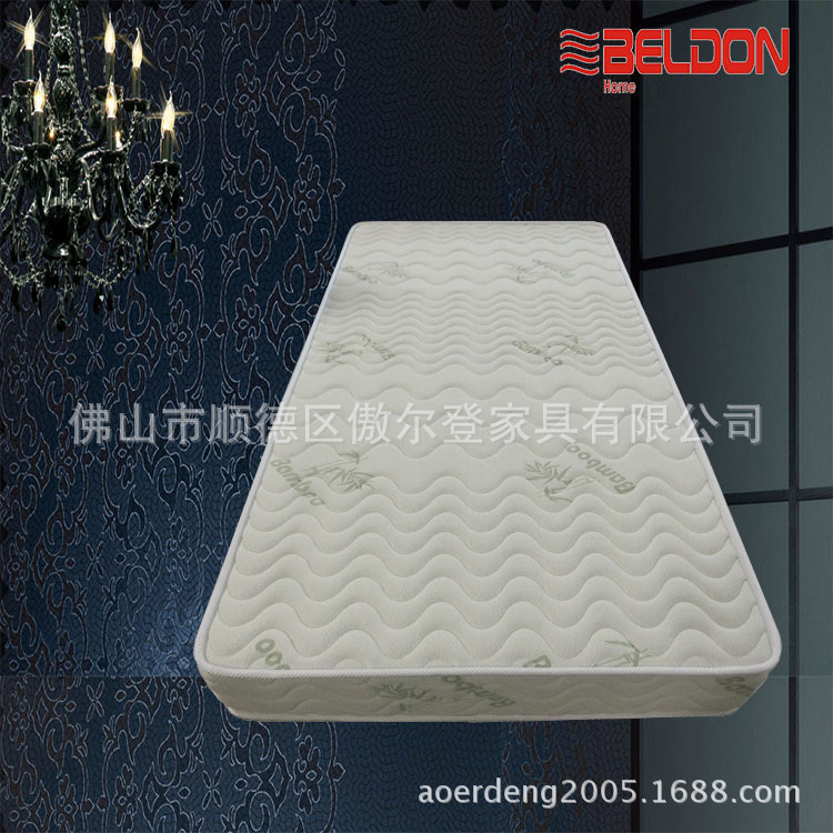 Bamboo Bamboo Fiber Aloe Vera Fireproof fireproof High Density Roll-up Sponge Mattress