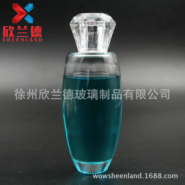 玻璃香薰瓶 200ml 斜底香薰瓶  香水瓶