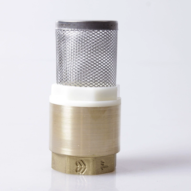 Медный нижний клапан, пластиковый сердечник, инженерный водяной насос, нижний клапан масляного насоса, одноходовой клапан, обратный клапан, 4 минуты, 6 минут 1.0inch 1.5inch 2inch