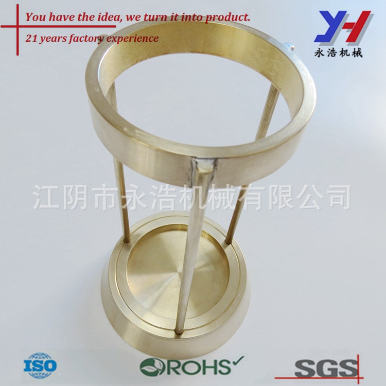 定制的黄铜台灯底座