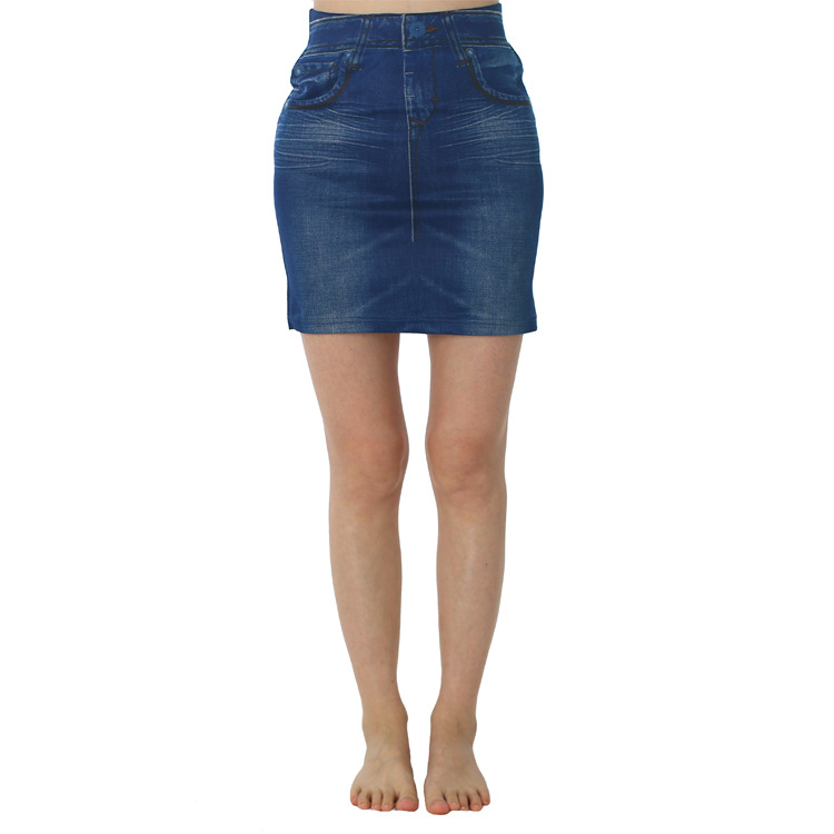 Hip skirt SHAPE SKIRT caresse jeans Prin...