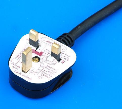 电线厂家英国BS认证电源插头英式电源插头香港电源插头