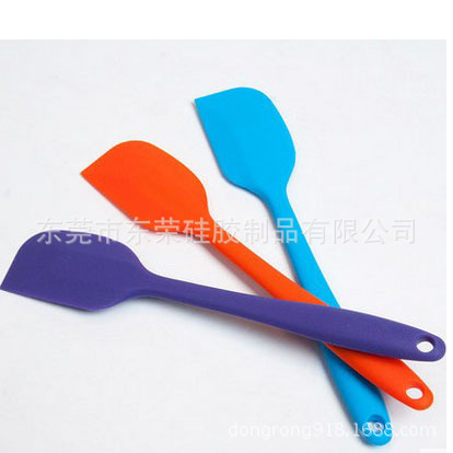 小号硅胶刮刀  烘焙工具 一体硅胶刮刀批发