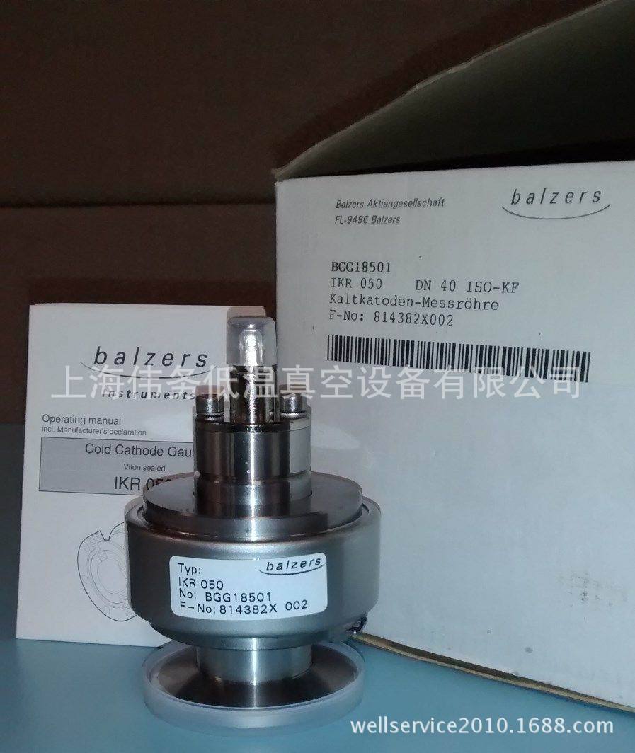 Balzers IKR 050 Cold Cathode Gauge BGG18501