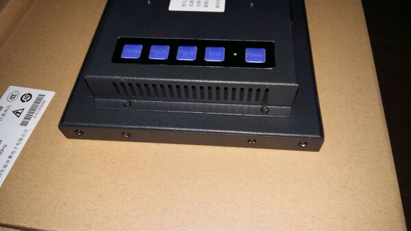 Embedded LCD display