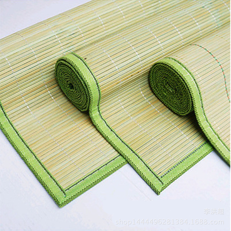 凉席竹席上下架子床用单人中青竹子凉席单人学生宿舍工地竹席夏季