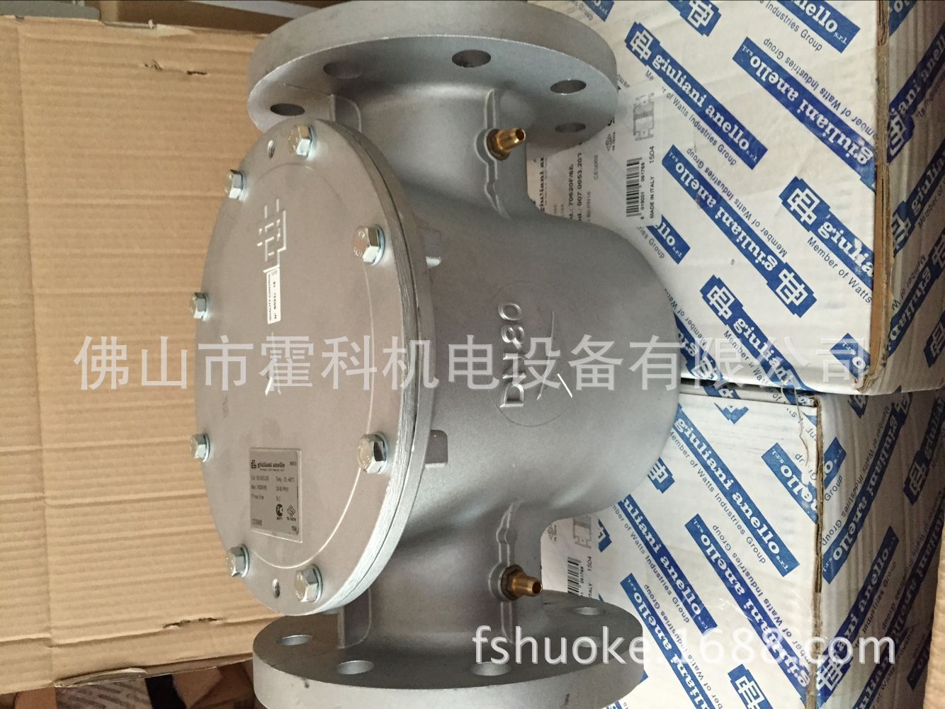 朱丽安尼燃气过滤器70620F/6B  DN80