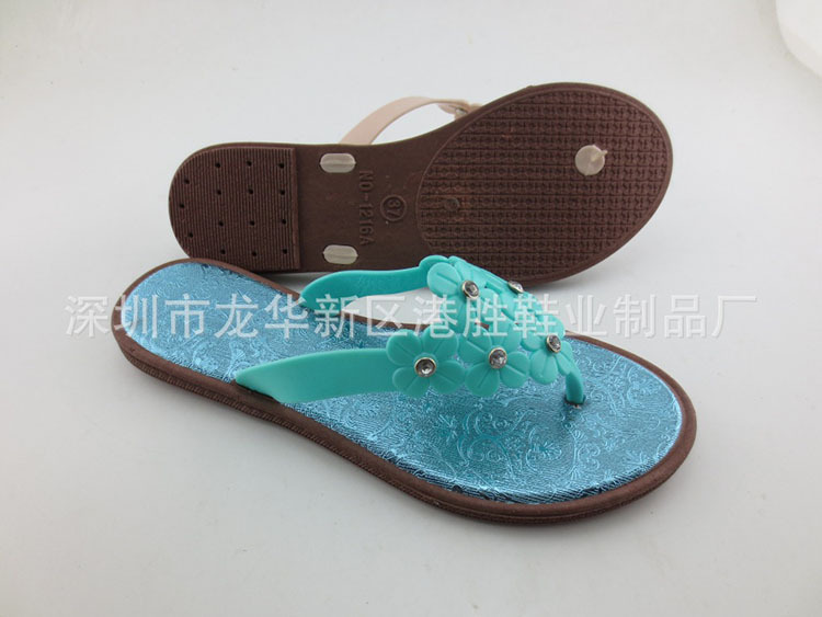 2016夏季新款拖鞋女 休閒耐磨人字拖 女士沙灘拖鞋廠傢直銷批發