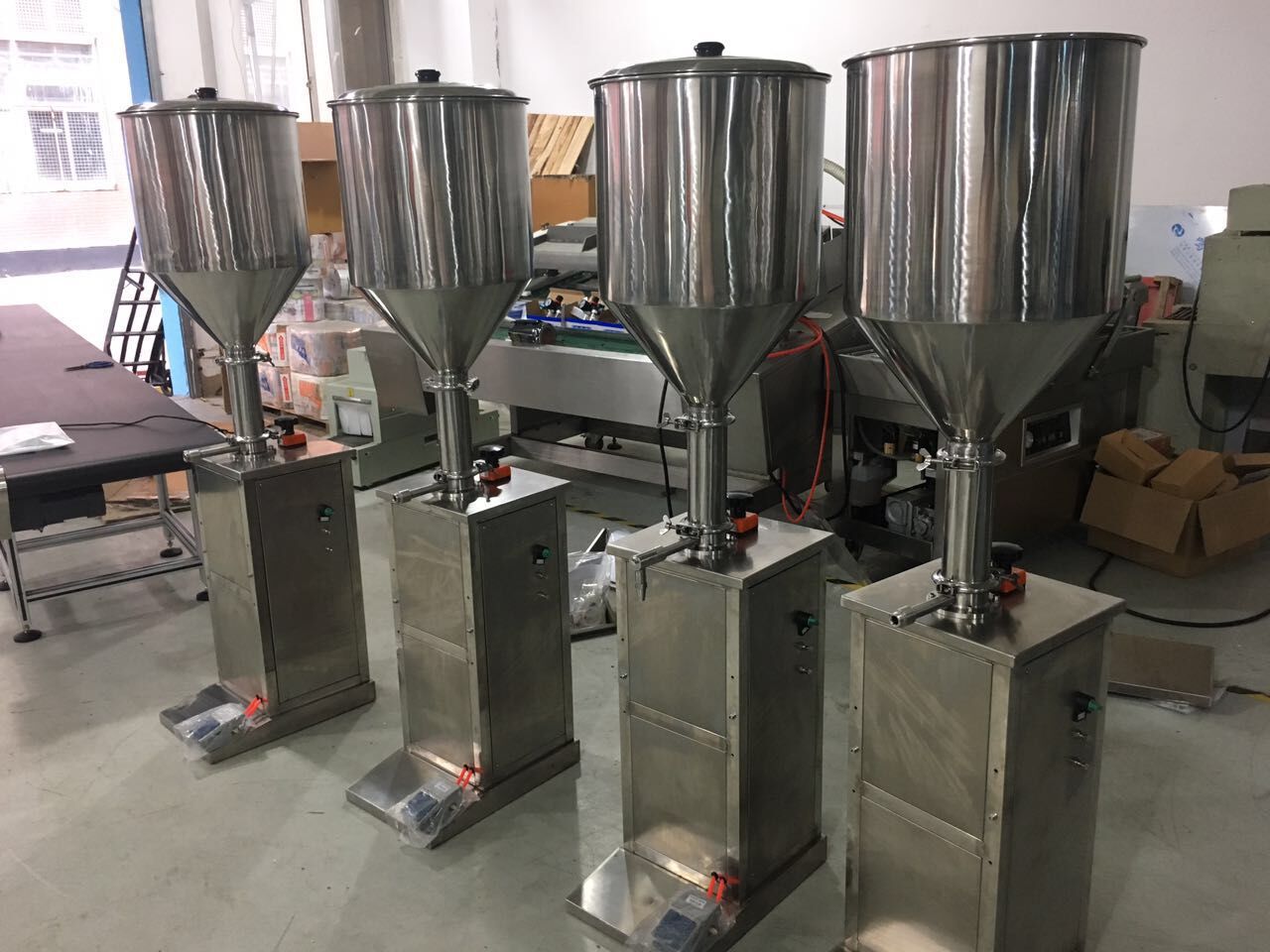 上海厂家供应  各种牙膏灌装机、化妆品灌装机、酱料灌装机