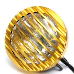 Harley modified 48/883/1200 Dyna/Softail Taiwan aluminum black fence headlight shade high quality product