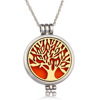 European and American hot -selling luminous life tree necklace can open the light aroma having the diy items of hopes of hope accessories