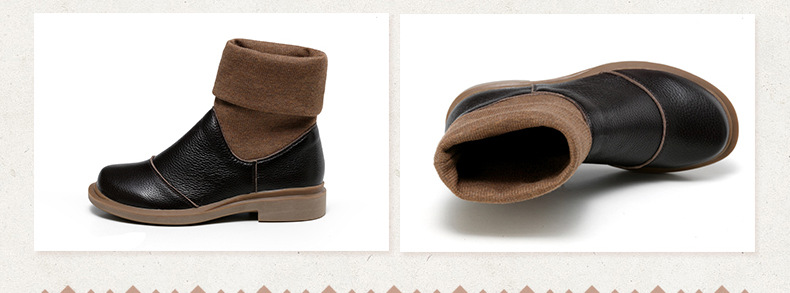 Bottes femme WEN XINER en En cuir - Ref 3355544 Image 57